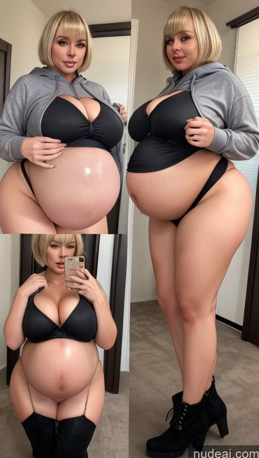 related ai porn images free for Huge Boobs Big Ass Thick Chubby Fat Short Short Hair Pregnant 18 Blonde Belly Inflation, Cuminflation, Overeating Big Hips Naked Hoodie 裸体卫衣 Boots Sexy Attire | Chic Lingerie