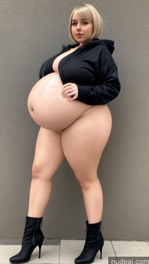 related ai porn images free for Huge Boobs Big Ass Thick Chubby Fat Short Short Hair Pregnant 18 Blonde Belly Inflation, Cuminflation, Overeating Big Hips Naked Hoodie 裸体卫衣 Boots Sexy Attire | Chic Lingerie