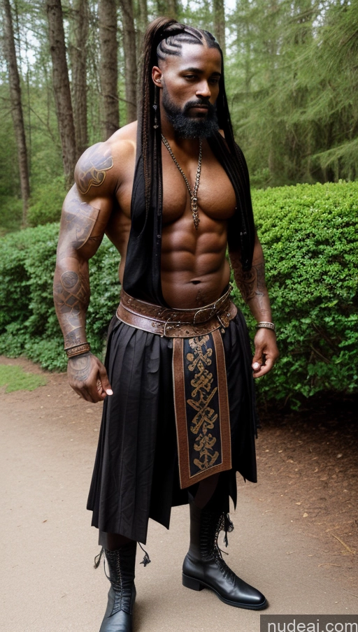 related ai porn images free for Bodybuilder Tattoos Muscular Abs Thick Pirate Viking Traditional Braided African 70s Goth