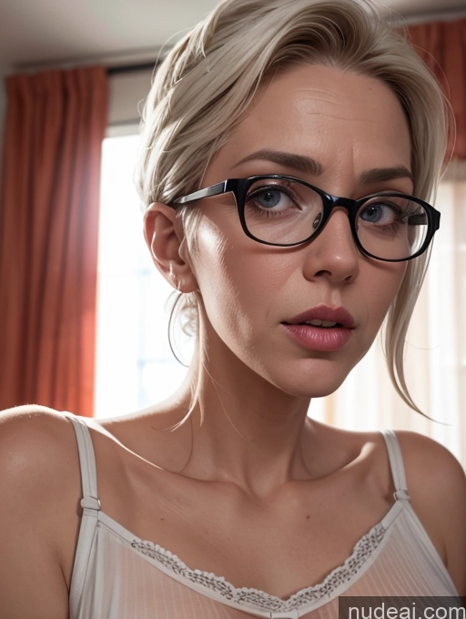 related ai porn images free for 80s Nightgown Transparent Simple Blowjob Casual Close-up View Sexy Face Thick Bedroom Glasses Tall