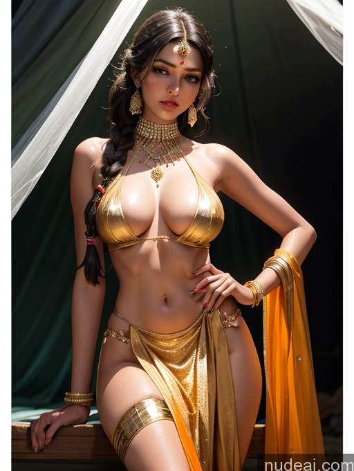 related ai porn images free for Skinny Perfect Body Perfect Boobs Dark Skin Huge Sagging Breasts 18 Ginger Braided Indian Sari Salwar Model Detailed Dark Lighting Gold Jewelry Traditional Wedding Sad Serious Transparent Oiled Body Lipstick Tent Spreading Legs