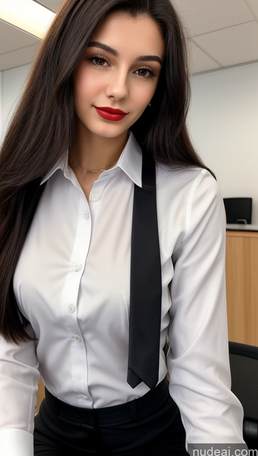 related ai porn images free for Small Tits Beautiful Skinny 18 Lipstick Black Hair Russian Close-up View Straight Suit Office Shirt Secretary