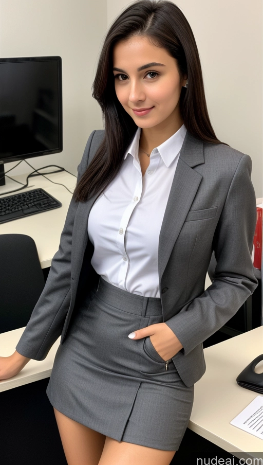 related ai porn images free for Small Tits Beautiful Skinny Small Ass 18 Black Hair Straight Russian Office Detailed Shirt Suit Mini Skirt Cleavage Jacket