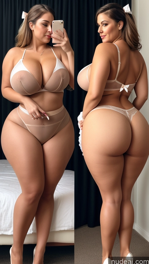 related ai porn images free for Huge Boobs Perfect Boobs Big Ass Thick Big Hips Perfect Body 60s Lingerie Maid Bows Nude Stockings Two