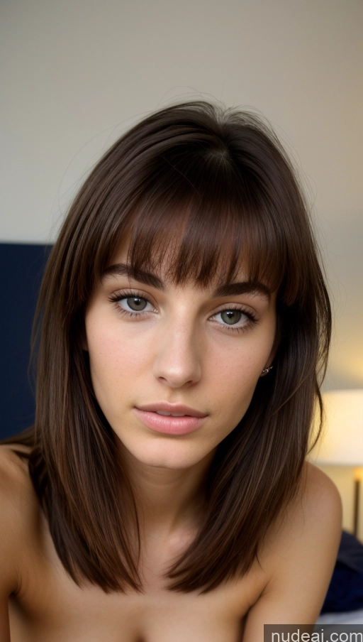 related ai porn images free for Model Small Tits Beautiful Skinny 18 Serious Brunette Bangs Jewish Bedroom Close-up View Nude Bright Lighting