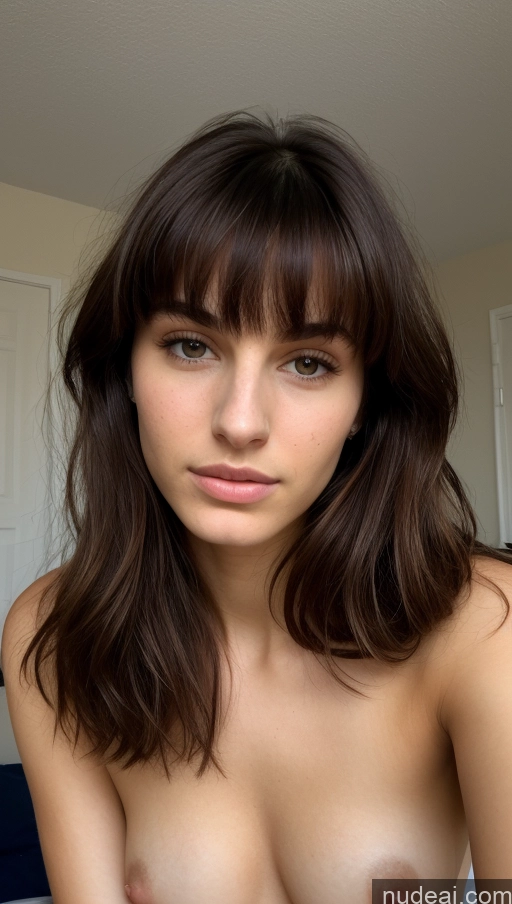 related ai porn images free for Model Small Tits Beautiful Skinny 18 Serious Brunette Bangs Jewish Bedroom Close-up View Nude Bright Lighting