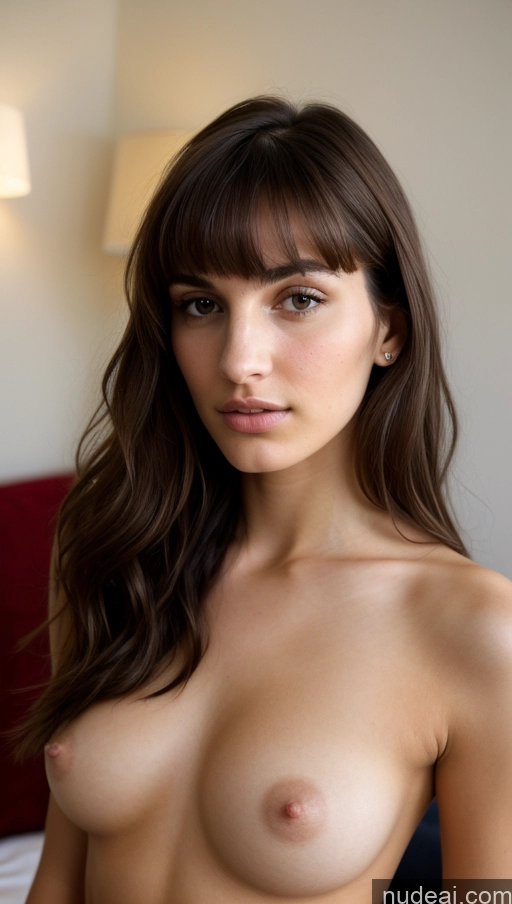 related ai porn images free for Model Small Tits Beautiful Skinny 18 Serious Brunette Bangs Jewish Bedroom Close-up View Nude Bright Lighting