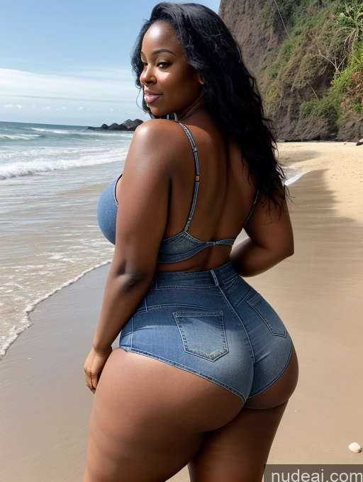 related ai porn images free for Woman One Huge Boobs Perfect Boobs Big Ass Big Hips Thick Perfect Body 30s Black Hair Long Hair African Chemise Jeans Alternative Detailed Beach