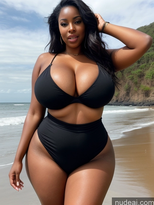 related ai porn images free for Woman One Huge Boobs Perfect Boobs Big Ass Big Hips Thick Perfect Body 30s Black Hair Long Hair African Chemise Jeans Alternative Detailed Beach