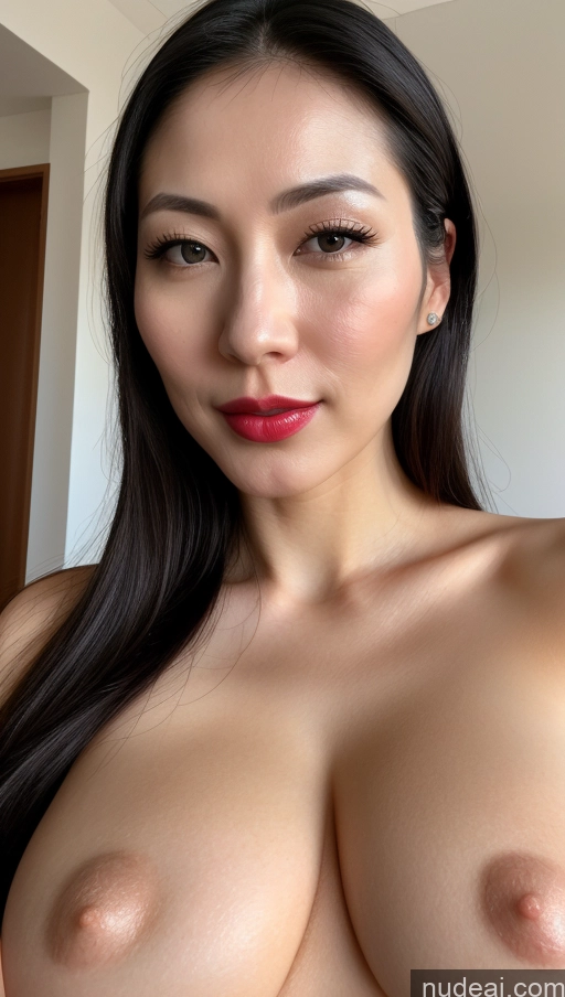 related ai porn images free for Woman One Huge Boobs Beautiful Lipstick Fairer Skin Black Hair Close-up View 30s Slicked Japanese