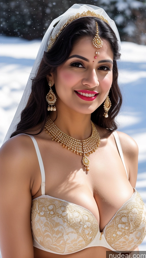 related ai porn images free for Woman Huge Boobs Beautiful Lipstick Fairer Skin 50s Happy Seductive Sexy Face Black Hair Indian Skin Detail (beta) Bra Sari Traditional Wedding Gold Jewelry Bright Lighting Snow Big Ass Front View