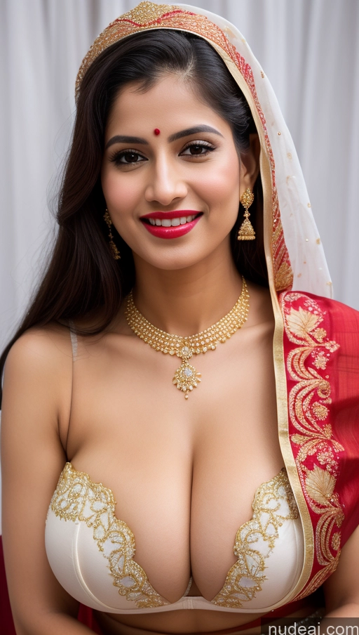 related ai porn images free for Woman Huge Boobs Beautiful Lipstick Fairer Skin 50s Happy Seductive Sexy Face Black Hair Indian Skin Detail (beta) Bra Sari Traditional Wedding Gold Jewelry Bright Lighting Snow Big Ass Front View