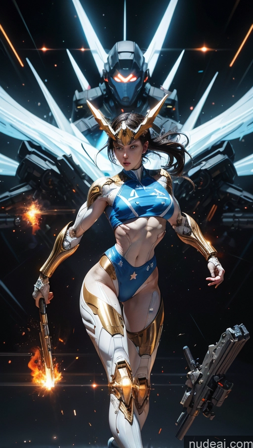 related ai porn images free for Bodybuilder Several Perfect Boobs Muscular Abs Perfect Body Surrealist Dynamic View Military Superhero Israel Powering Up Battlefield Heat Vision SSS: A-Mecha Musume A素体机娘