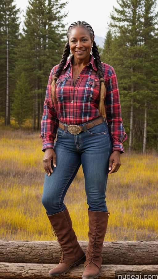 related ai porn images free for Muscular Dark Skin Thick Lumberjack Braided 70s Western