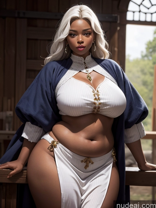 related ai porn images free for White Hair Dark Skin Medieval Chubby Big Hips Fat Abs Thick