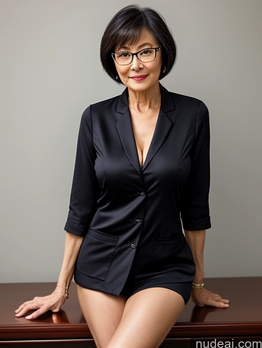 related ai porn images free for Milf Two Perfect Boobs Beautiful Glasses Perfect Body Short Hair 70s Chinese Bra Casual Doctor Lab Coat Cleavage Dark Lighting Detailed Sexy Face