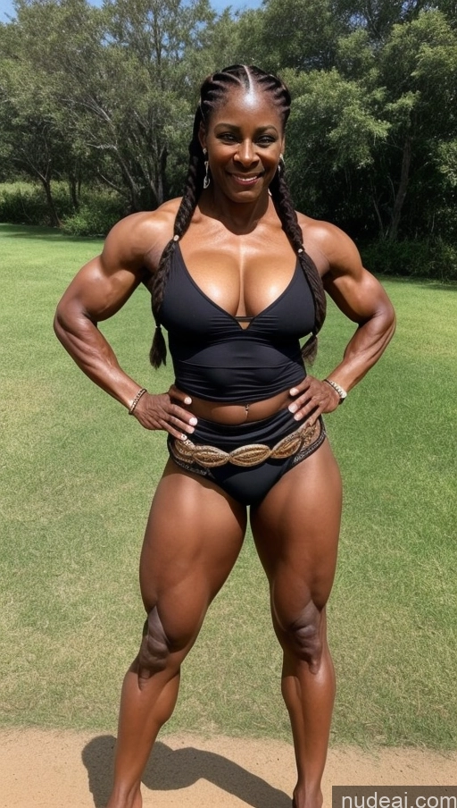 related ai porn images free for Muscular Athlete African 60s Braided Thick Western