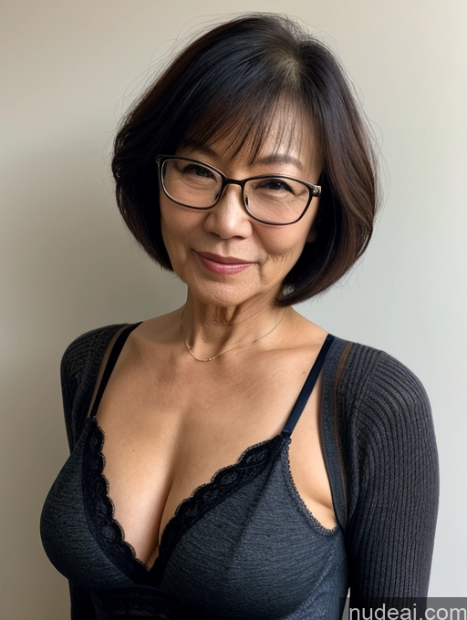 related ai porn images free for Milf Two Small Tits Beautiful Glasses Perfect Body Short Hair 70s Chinese Bra Casual Professor Sweater Cleavage Dark Lighting Detailed Sexy Face Perfect Boobs