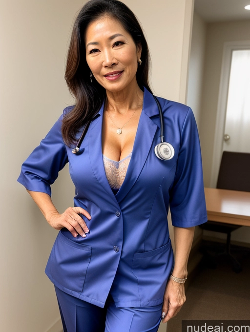 related ai porn images free for Woman 60s Asian Doctor Cleavage Detailed Sexy Face