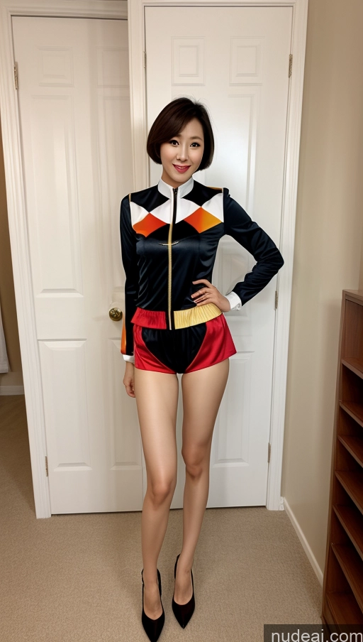 related ai porn images free for One Perfect Body Long Legs Short Bobcut Korean Front View 30s Model Harlequin