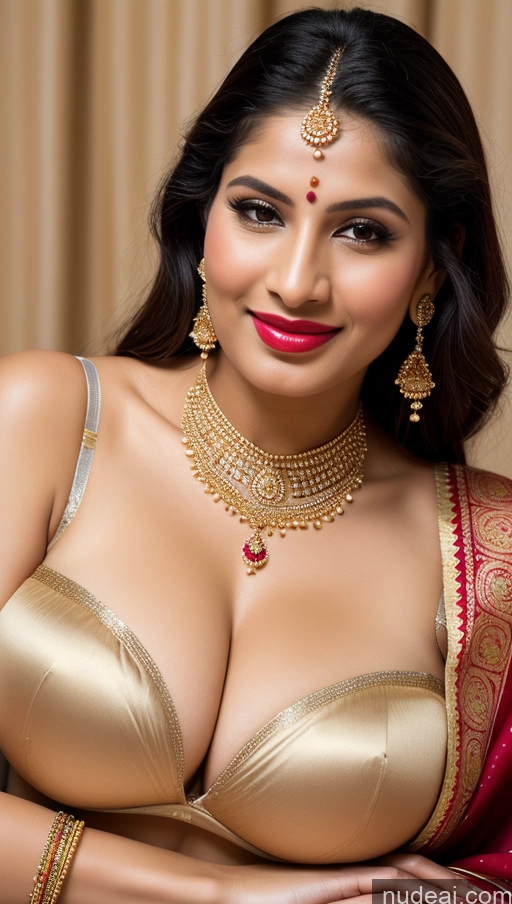 related ai porn images free for Woman Huge Boobs Beautiful Lipstick Fairer Skin 50s Happy Seductive Black Hair Indian Skin Detail (beta) Gold Jewelry Jewelry Bright Lighting Close-up View Bra Oasis Traditional Sari Wedding