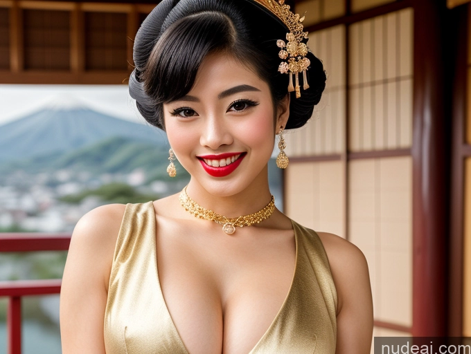 related ai porn images free for Lipstick Perfect Body Pubic Hair 18 Happy Pixie Japanese Geisha Cleavage Gold Jewelry Huge Boobs