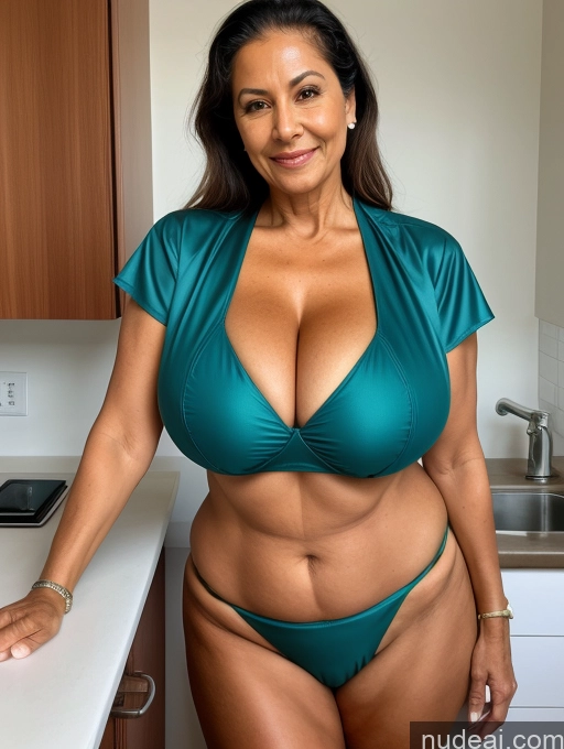 related ai porn images free for Milf One Busty Huge Boobs Tanned Skin 70s Brazilian Front View Microkini Thong Lab Coat Professor