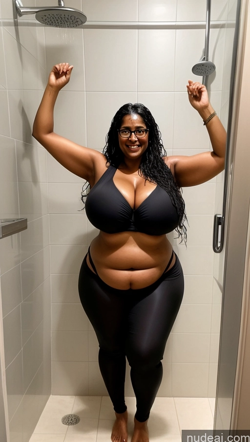 related ai porn images free for Milf Busty Huge Boobs Big Ass Thick Big Hips Tall Dark Skin 50s Indian Front View T-pose Detailed Sexy Face Glasses Happy Beautiful Black Hair Long Hair Chubby Goth Bikini Shower