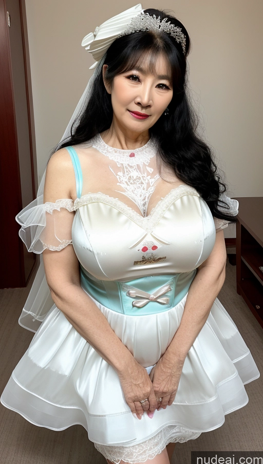 related ai porn images free for Milf Busty Big Ass Big Hips Pubic Hair Fairer Skin Black Hair Wedding Korean Sweet Style Dress V2 70s