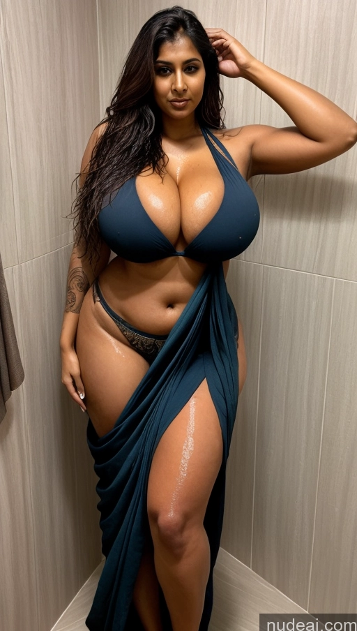 related ai porn images free for Milf Busty Huge Boobs Tattoos Beautiful Big Ass Thick Big Hips Perfect Body Tall Dark Skin 50s Seductive Sexy Face Long Hair Indian Front View T-pose Detailed Shower Ginger Sari