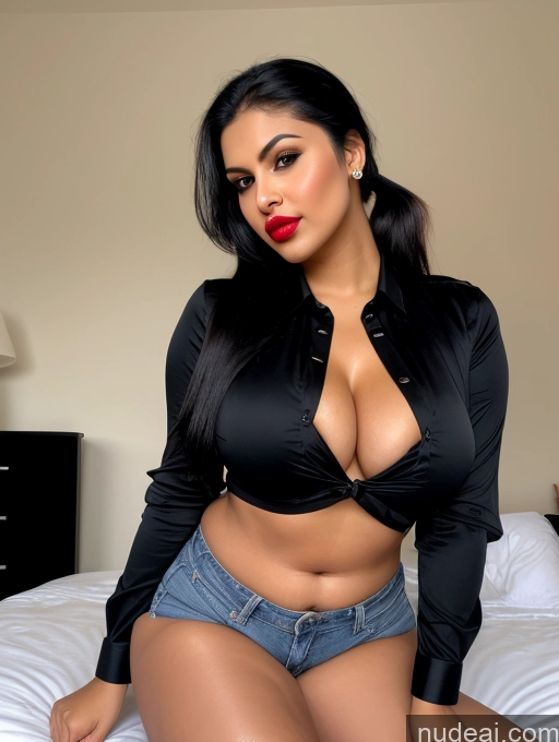 related ai porn images free for One Perfect Boobs Beautiful Lipstick Big Ass Long Legs Perfect Body 30s Seductive Happy Pouting Lips Black Hair Ponytail Indian Bedroom Front View Shirt Jeans Model Thick Chubby