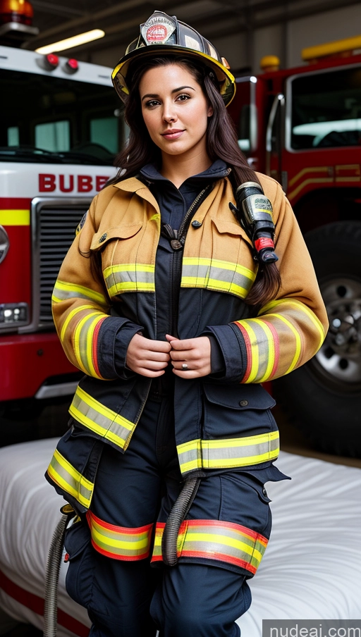 related ai porn images free for Busty Beautiful Big Ass Thick Perfect Body Seductive Detailed Messy Front View 18 Firefighter Black Hair