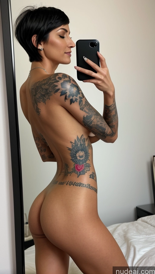 related ai porn images free for Woman One Tattoos Beautiful Long Legs Perfect Body 20s Orgasm Black Hair Short Hair Portuguese Mirror Selfie Bedroom Front View Spreading Legs Nude Diamond Jewelry Bright Lighting Detailed