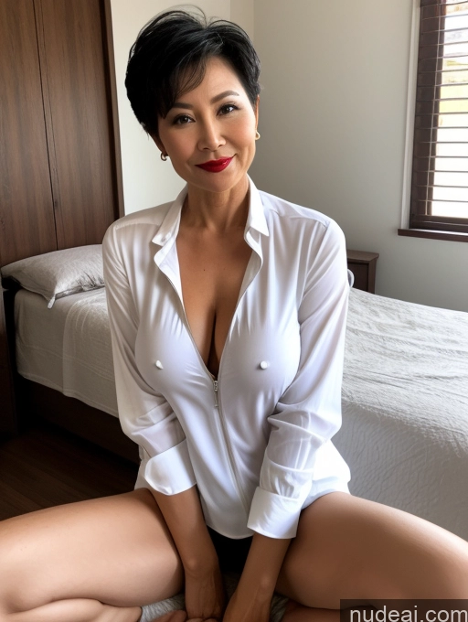 related ai porn images free for Milf Perfect Boobs Lipstick 50s Pixie Vietnamese Bedroom Spreading Legs Casual Shirt Underwear Dark Lighting Blouse Topless Tunic Stylish