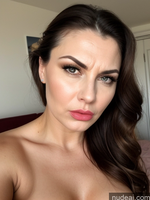 related ai porn images free for Milf Fairer Skin Beautiful Angry Shocked Sad Sexy Face Bedroom Bright Lighting Front View 30s Hair Bun Big Ass Big Hips Perfect Boobs Small Tits Pouting Lips