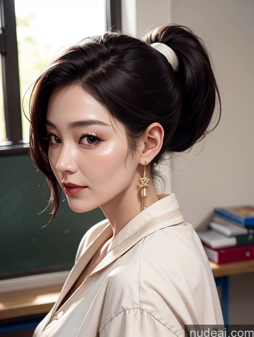 related ai porn images free for Milf Teacher Ponytail Stylish Korean