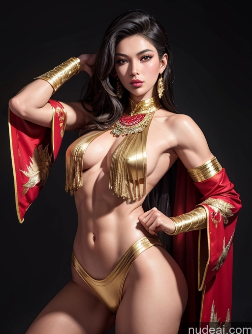 related ai porn images free for Traditional Muscular Superhero Miss Universe Model Asian