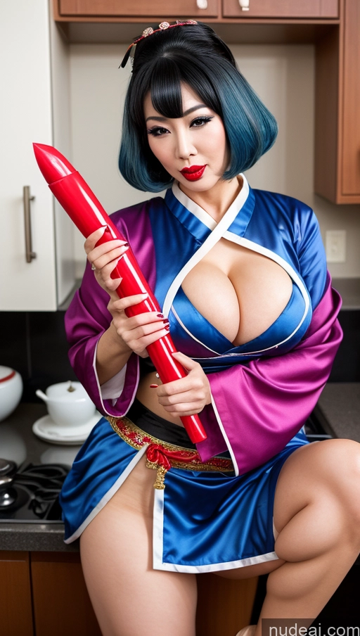 related ai porn images free for Busty Lipstick 40s Seductive Blue Hair Asian Kitchen Blowjob Cosplay Dominatrix Geisha Detailed Milf