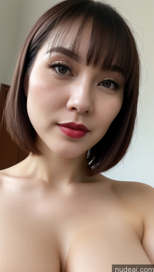 related ai porn images free for One Lipstick Fairer Skin Close-up View Simple Detailed Beautiful 30s Black Hair Woman Huge Boobs Bobcut Vietnamese