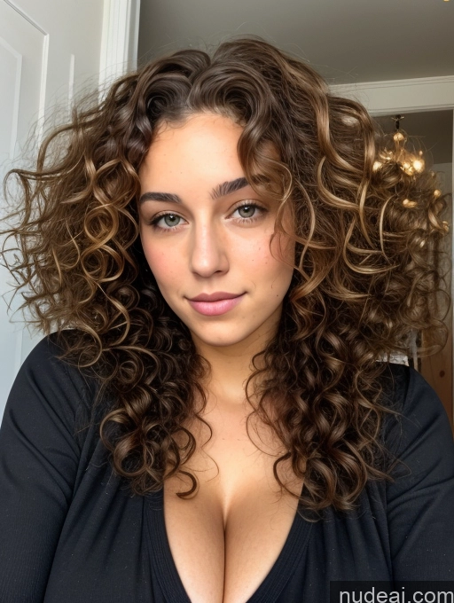 ai nude image of arafed woman with long curly hair and a black top pics of 18 Ginger Jewish Perfect Boobs Busty Hairy Women Close Up Vaginal + Creampie Skinny Wife Or Girlfriend Curly Hair Master Huge Boobs