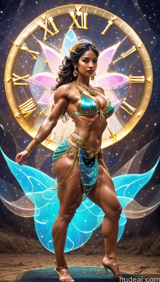 related ai porn images free for Sari Several Powering Up Surrealist Busty Muscular Abs Bodybuilder Fairy