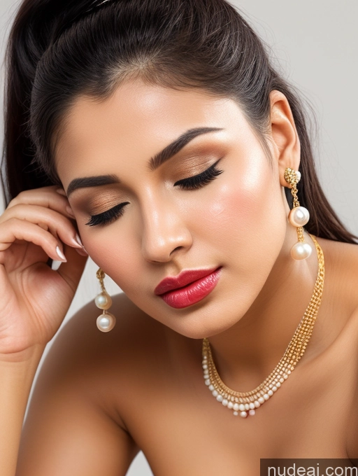 related ai porn images free for Woman Beautiful Lipstick Oiled Body 18 Orgasm Pouting Lips Black Hair Ponytail Indian Traditional Diamond Jewelry Gold Jewelry Jewelry Pearl Jewelry Bright Lighting Sexy Face 3d Wedding