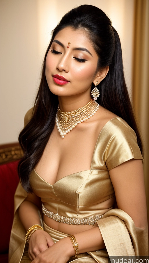 related ai porn images free for Woman Beautiful Lipstick Oiled Body 18 Pouting Lips Ponytail Vintage Angel Sari Traditional Wedding Diamond Jewelry Gold Jewelry Jewelry Pearl Jewelry Bright Lighting Sexy Face Orgasm Japanese