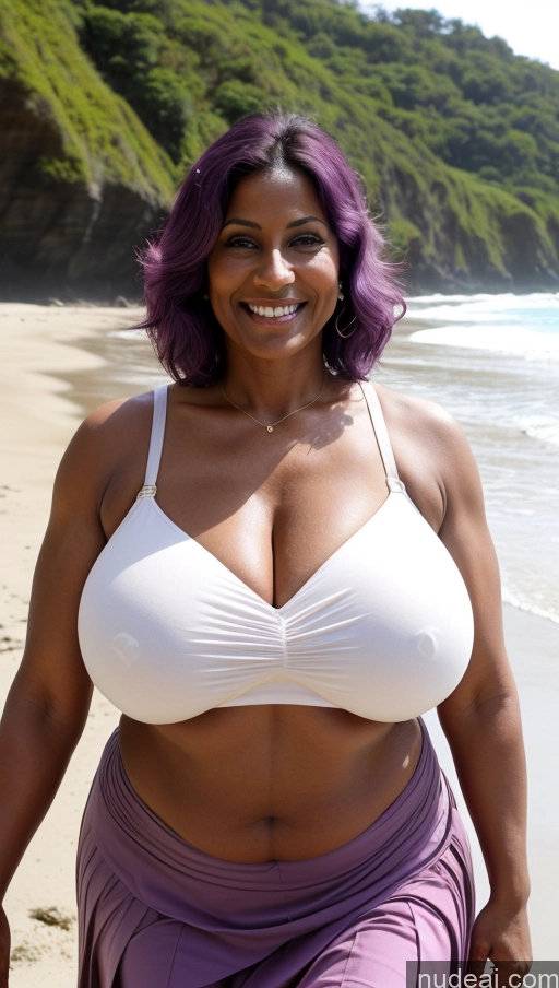 related ai porn images free for Milf Busty Beautiful Big Ass Big Hips Tall 50s Sexy Face Indian Front View T-pose Detailed Dark Skin Beach Muscular Abs Pixie Huge Boobs Long Skirt Bra Dark Lighting Perfect Body Happy Purple Hair