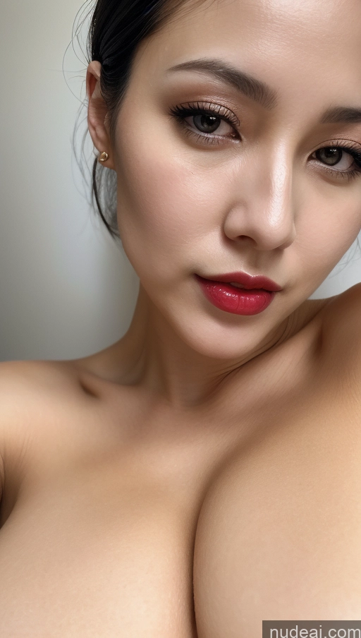 related ai porn images free for Woman One Huge Boobs Beautiful Lipstick Fairer Skin 30s Black Hair Simple Detailed Close-up View Korean Bobcut