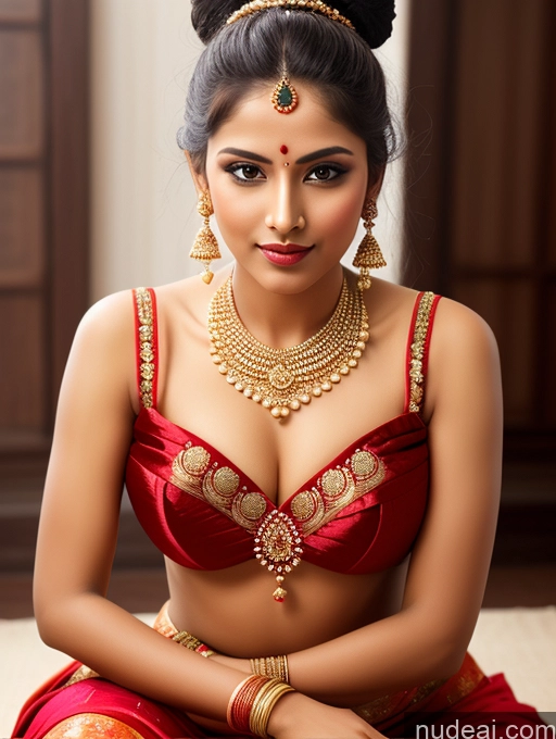 related ai porn images free for Indian Hair Bun Seductive Front View Traditional