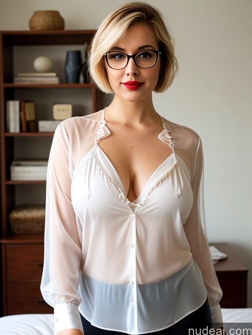 related ai porn images free for 18 Czech Blonde Short Hair Fat Busty Short Glasses Blouse Shirt Satin Simple Yoga Pants Bedroom Tunic 60s Transparent Perfect Boobs Chemise Casual Lipstick Secretary Sexy Face