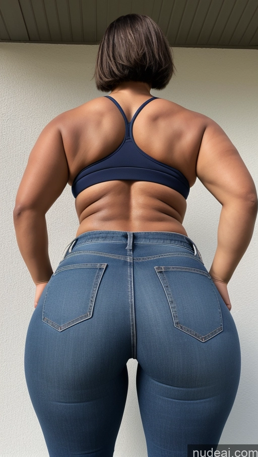 related ai porn images free for Big Ass Big Hips Athlete Jeans Bobcut