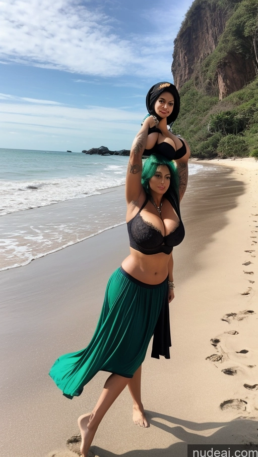 related ai porn images free for Milf Busty Beautiful Tattoos Big Ass Big Hips Tall Dark Skin Sexy Face Pixie Indian Front View T-pose Witch Perfect Body Beach 50s Bra Huge Boobs Long Skirt Green Hair