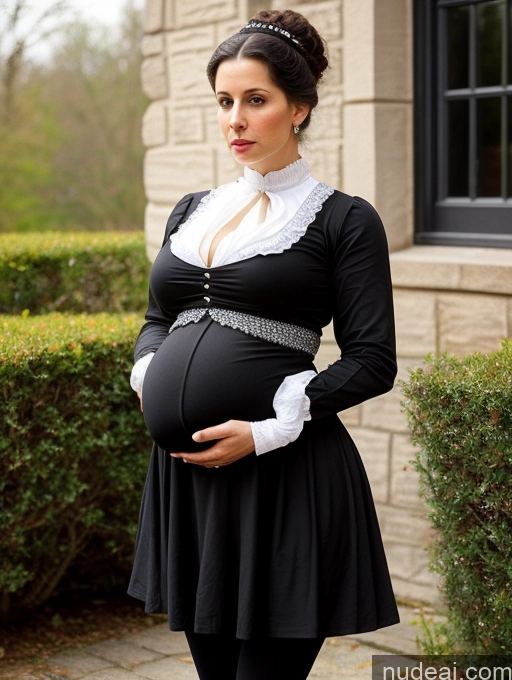 related ai porn images free for Huge Boobs Skinny Short Pregnant 50s Shocked Black Hair Hair Bun Jewish Front View Dress Traditional Spandex Victorian